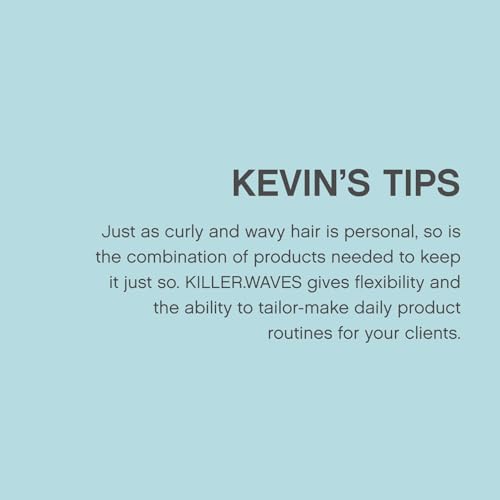 KEVIN.MURPHY KILLER.WAVES - Wave Enhancer for Fine Hair - For Wavy & Curly Hair - Weightless Curl Enhancer - Frizz Reduction - Daily Hair Care - 150 mL / 5.1 fl oz