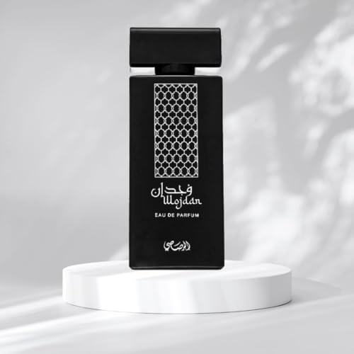 RASASI Wojdan Eau De Parfum Men Spray 100ML (3.38 OZ) Arabian Perfume - Warm Spicy, Floral and Woody Fragrance, Long Lasting, Captivating and Luxurious Masculine Scent