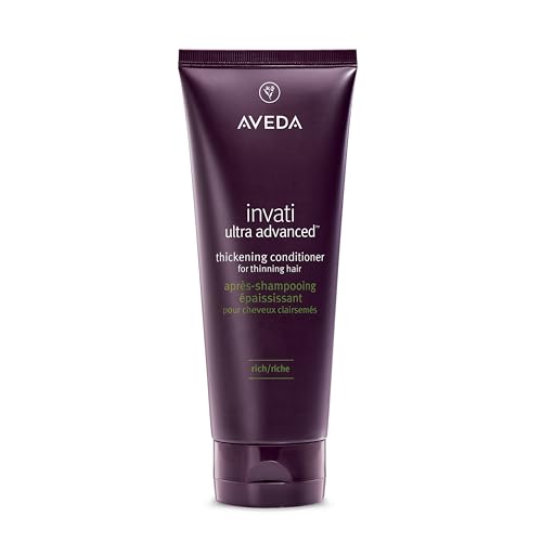 Aveda Invati Ultra Advanced Thickening Conditioner Rich | Step 2 of 4 | Reduces Hair Loss by 77% | for Medium to Thick Thinning Hair Types | Normal to Oily Scalp | 96% Naturally Derived*