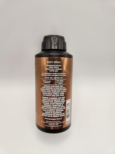 Bath & Body Whiskey Reserve Men's Body Spray - 3 Pack