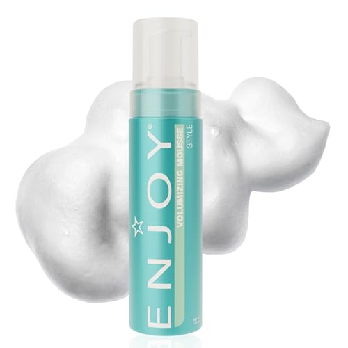 ENJOY Volumizing Mousse (6.8 OZ) Volume Building Mousse; Lightweight Ingredients add Extra Body