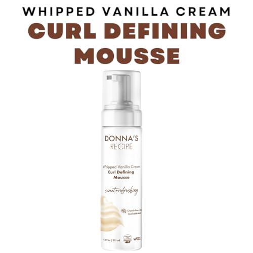 Donna's Recipe by Tabitha Brown Curl Defining Mousse Whipped Vanilla Cream