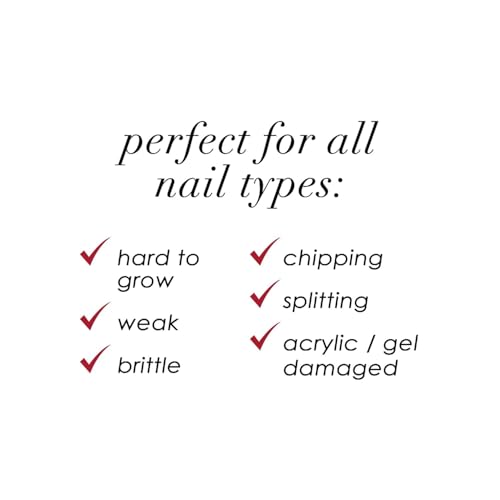 Dermelect Cosmeceuticals Phyto Strong Natural Nail Duo (2 full size pcs) Protein-Peptide Infused Base Coat & Top Coat Set, Strengthening, Hardening, for All Nail Types, Plant-Based, Vegan, Non-Toxic