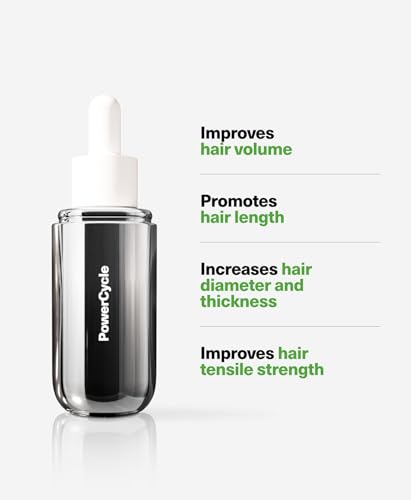 PowerCycle Exosome Scalp Serum – Exosomes for Hair Regrowth, NX35 Growth Serum, Hair Thickening Treatment for Women and Men, Lightweight Leave-In Formula, 60 mL