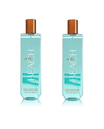 Bath & Body Works At The Beach Fine Fragrance Mist Pack of 2