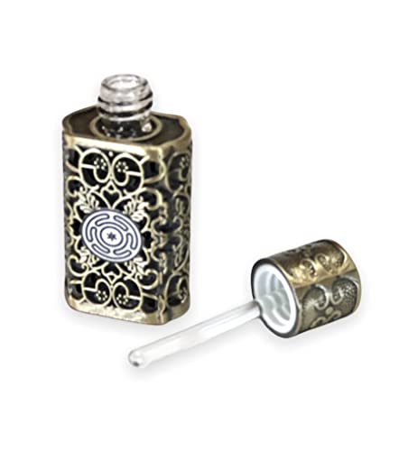Hecate Essential Oil Blend - 3 ml Filigree Bottle - Natural Perfume, Witch, Pagan Ritual, Altar, Anointing oil - Hekate Goddess - Witchcraft - Magick - Forest & Folklore