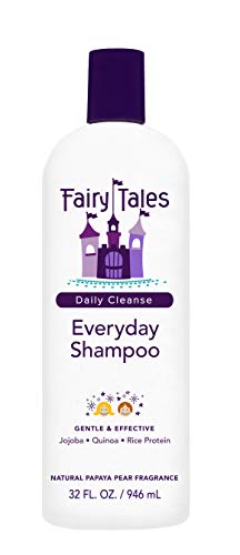 Fairy Tales Daily Cleanse Everyday Kids Shampoo - Gentle Natural Defining Shampoo, Tangle Free, Moisturizing and Hydrating Formula, Clean and Natural Ingredients -Paraben Free - 32 oz.