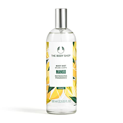The Body Shop Mango Body Mist – Refreshes and Cools with a Fruity Scent – Vegan – 3.3 oz