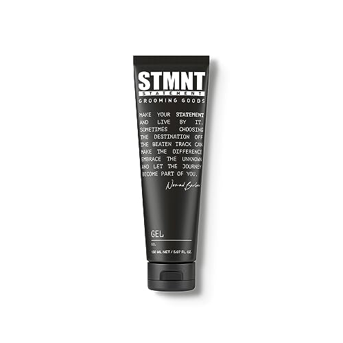 STMNT Grooming Goods Gel, 5.07 oz | Strong Definition | Long-Lasting Hold | Satin-Like, Semi-Matte Finish | Easy Wash Out