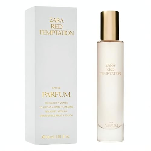 Zara Red Temptation Women Perfume Luxurious Floral and Woody Amber EDP Eau de Parfum 30ml (1.0 fl. oz)
