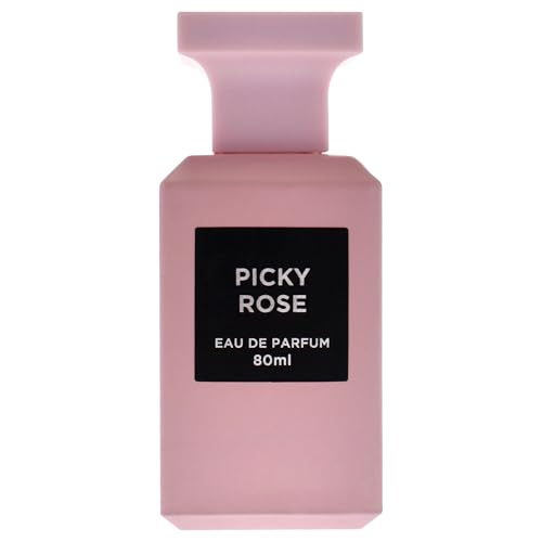 Fragrance World - Picky Rose EDP 80ml Perfumes for Women | Amber Vanilla Fragrance for Women Exclusive I Luxury Niche Perfume Made in UAE