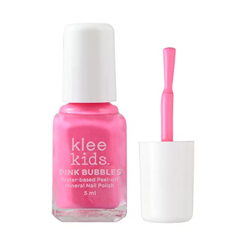 Luna Star Naturals Klee Kids Deluxe Play Makeup Kit. Gentle and Non-Toxic. Made in USA. (Pink Bubble Fairy)