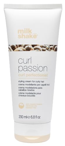 milk_shake Curl Passion Perfectionist - Style Cream Defines and Tames Curls, Banishing Frizz | 6.8 fl oz (200 ml)