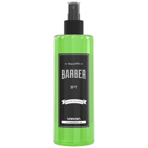 barber marmara Eau de Cologne Pump Spray Mens After Shave Men's Fragrance Water Shaving Water Men Barber Men's Fragrances Body Spray Barbershop (400 ml, No7)