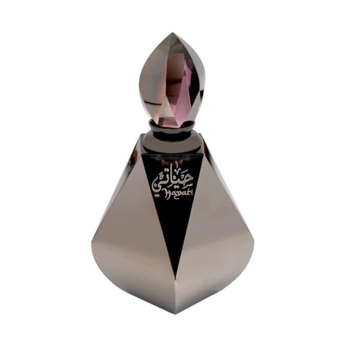 Al Haramain Hayati for Unisex - 0.4 oz Concentrated Perfume Oil - Arabian Perfume for Women and Men - Long Lasting Amber, Musk & Woody Fragrance - Arabic Perfume