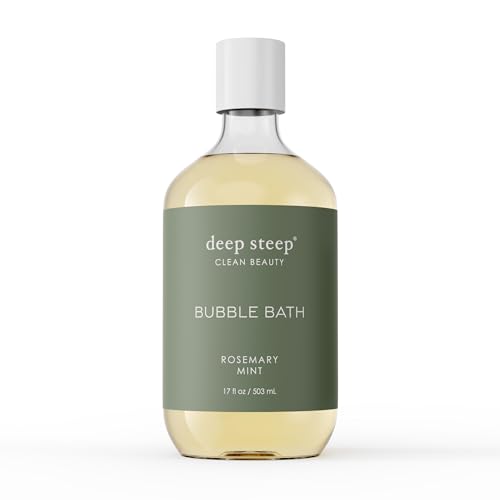 Deep Steep Bubble Bath, 17oz (Rosemary Mint)