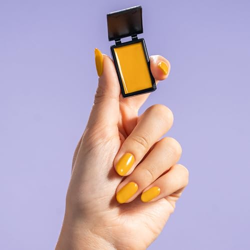 Gelish Cream Gel - Solid Gel Nail Polish, Solid Gel Nail Polish Palette, Cream Gel Nail Polish with Brush, LED Cure, Long-Lasting Soak Off Polish