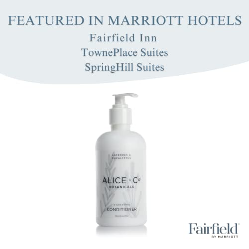 Conditioner | Lavender & Eucalyptus | Hair Care | Fairfield by Marriott | Hotel Bath Amenities | 8.5 oz Conditioner