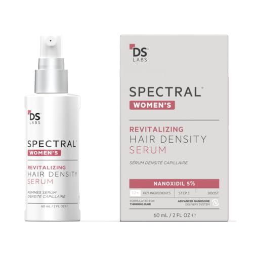 DS Labs Spectral Women's Formally Spectral.CSF - Hair Density Serum for Women, Thickening, Strengthening, Volumizing, Fuller-Looking Hair, 60mL, Packaging May Vary