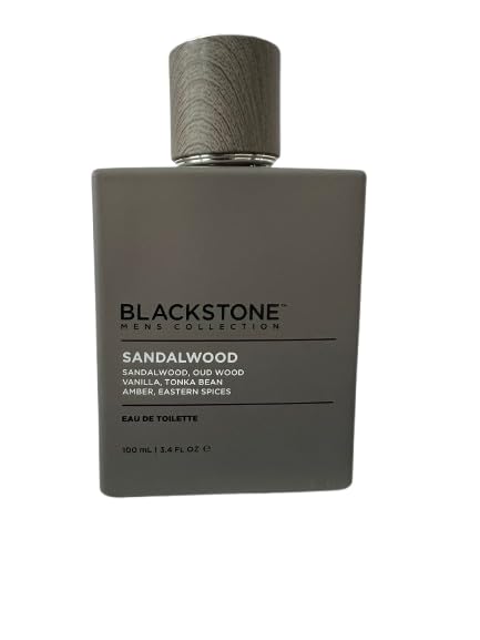 Sandalwood Fragance for Man by Blackstone, 3.4 FL OZ, 100 ml