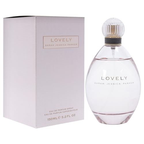 Lovely by SJP - Sweet, Floral, Musky Amber Woody Eau De Parfum Spray Fragrance for Women - With Notes of Mandarin, Bergamot, Apple, and Cedarwood - Intense, Long Lasting Scent - 5.2 oz