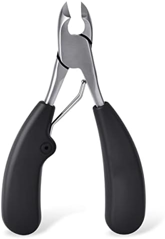 Podiatrist Toenail Clippers, Professional Thick & Ingrown Toe Nail Clippers for Seniors & Men, Pedicure Clippers Toenail Cutters & Super Sharp Curved Blade Grooming Tool