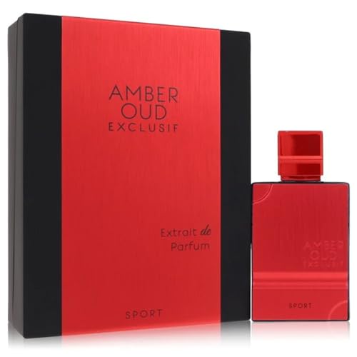 Al Haramain Amber Oud Exclusif Sport Extrait de Parfum Spray for Unisex, 2.0 Ounce