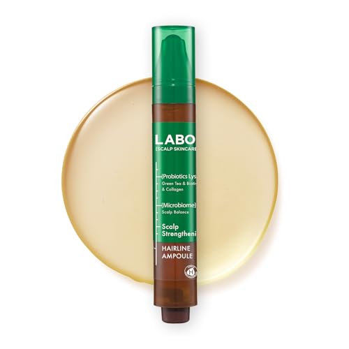 Scalp Strengthening Roll-On Serum for Daily Massage and Hair Growth | Vegan Anti-Loss Treatment, Cooling & Soothing Relief with Rosemary Oil, Mineral and Silicone Oil Free, Korean, 0.50 Fl oz.