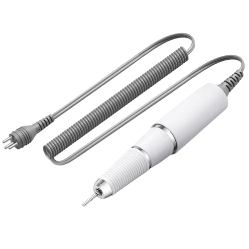 MAKARTT 30000RPM Electric Handpiece for Up200 Nail Drill Machine Professional E File 3 Pins White