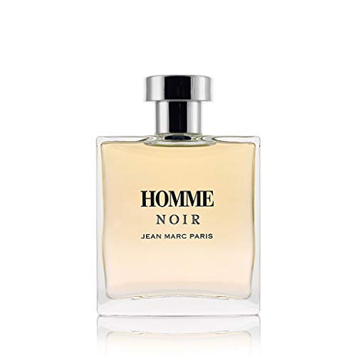 Jean Marc Paris Homme Noir Eau de Toilette Spray 100ml, Men's Cologne, 3.4 fl. oz., Woody Cologne, Notes of Grapefruit, Tobacco, and Tonka Bean