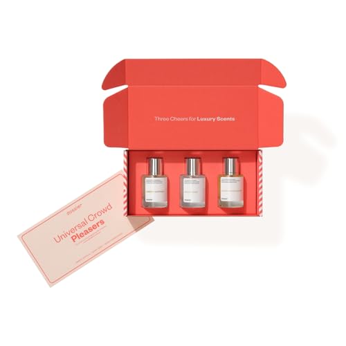 Dossier - Eau de Parfum - Universal Crowd Pleasers 50 ML Trio Set - Ambery Saffron - Woody Sage - Woody Sandalwood - 3x Fragrance 1.7 Fl oz
