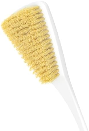 Fuller Brush Exfoliator & Scrub Body Brush - 16-inch Contoured Handle with Polyester Bristles - an All-Over Reach Including Back, Neck, Shoulders & Feet - Soft, Durable & Gentle on Your Skin