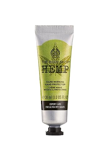 The Body Shop Hemp Hand Protector – Protecting & Hydrating Care for Ultra Dry Hands – 1 oz