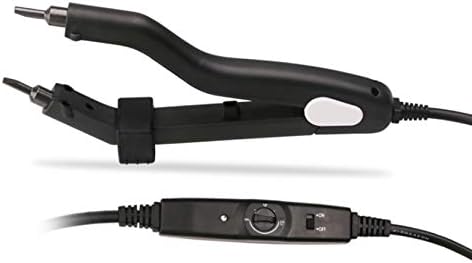 Heat Hair Connector Adjustable Temperature Heating Tip Hair Extension Iron, Fusion Hair Extension Iron Keratin Bonding Tools