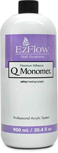 EZ Flow Q Monomer False Nails, 30.4 Fluid Ounce