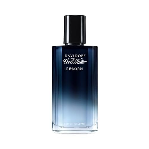 Davidoff Cool Water Reborn Eau de Toilette – Woody Men's Cologne – With Notes of Rosemary, Galbanum & Vetiver – Long Lasting Fragrance