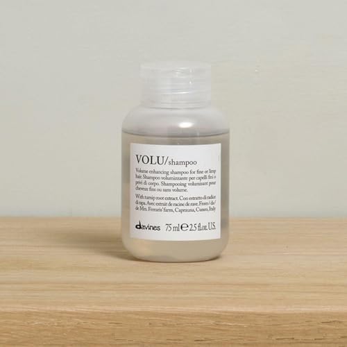 Davines VOLU Shampoo, Volume Shampoo For Fine, Thin Hair Types, Gentle Everyday Volumizing