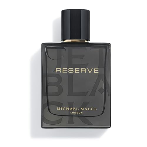 Michael Malul Jet Black Reserve Eau de Parfum for Men - 100ml | 3.4oz
