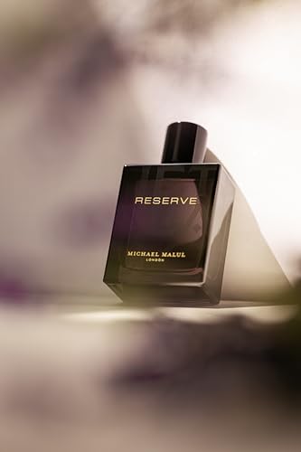 Michael Malul Jet Black Reserve Eau de Parfum for Men - 100ml | 3.4oz
