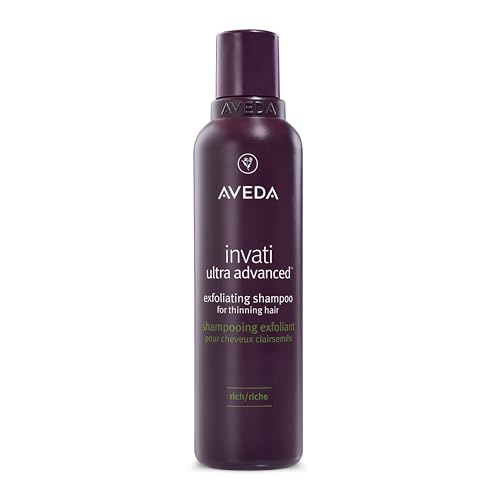 Aveda Invati Ultra Advanced Exfoliating Shampoo Rich | Step 1 of 4 | Reduces Hair Loss by 77% | for Medium to Thick Thinning Hair Types | Normal to Oily Scalp | 94% Naturally Derived*