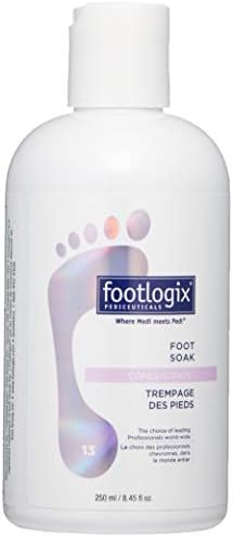 FOOTLOGIX Foot Soak Concentrate, 8.45 oz - Gentle Cleansing, Foot Bath Soak, Soften Dry Feet and Calluses