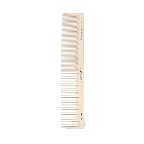 Cricket Silkomb Pro-30 Power Hair Cutting Comb - Silicone-Injected, Seamless Teeth with Dual Tooth Pattern for Precision Cutting, Styling, Ideal for All Hair Types