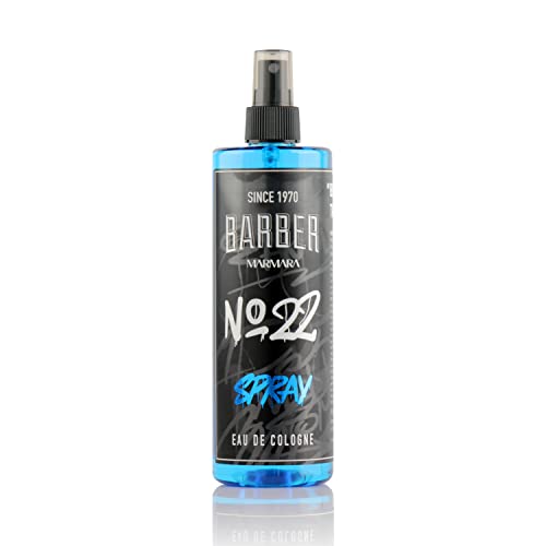barber marmara Eau de Cologne Pump Spray Mens Graffiti After Shave Men's Fragrance Water Shaving Water Men Barber Men's Fragrances Body Spray Barbershop 400ml (400 ml, No22)