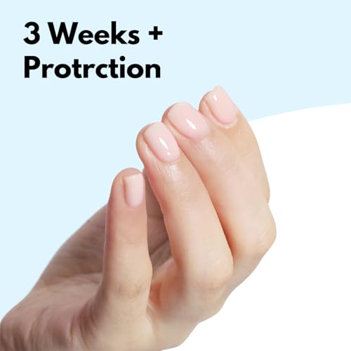 FZANEST Hema Free Rubber Base Builder Gel Set, 6 Colors Nude Pink Gel Polish Sheer Milky White Natural Nail Polish French Tips Base Colors Nails Strengthener Soak Off Gift for Womens