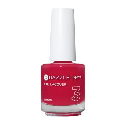 Dazzle Dry Nail Lacquer (Step 3) - Sugar Dipped - A sheer reddish pink. Jelly. Sheer. (0.5 fl oz)