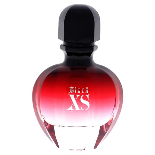 Paco Rabanne Black Xs Fragrance For Women - Floral, Woody, Musk Fragrance - Notes Of Cranberry, Black Violet And Vanilla - Exudes Sophistication - Recommended For Daytime Wear - Edp Spray - 1.7 Oz