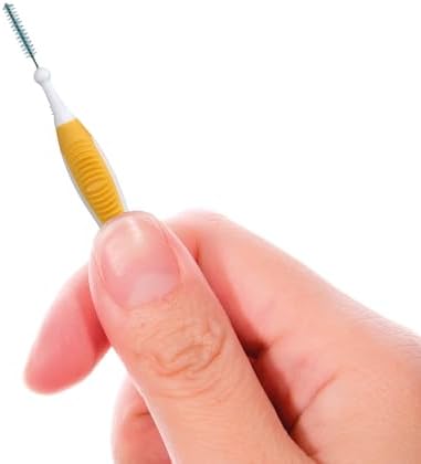 GUM Proxabrush Go-Betweens - Ultra Tight - Interdental Brushes - Soft Bristled Dental Picks for Plaque Removal Health - Safe for Braces & Dental Devices, 10ct (Pack of 6)