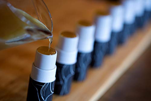 Midnight Magnolia Solid Perfume – Elemi, Lemon, Yuzu, Magnolia Absolute, Rose, Hinoki, Cedarwood, Vetiver, and Sandalwood – Convenient Twist Tube for Travel – Natural Solid Eau de Parfum – 0.17 ounce