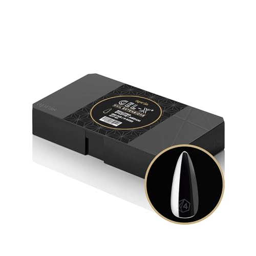 Apres Gel-X® Sculpted Stiletto Medium Tip Box | 500pc Gel-X Tips, 11 Sizes 00-9, Premium Quality