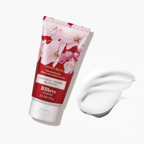 Hand Cream Moisturizing Gift Set-3PCS x 2.5oz Japanese Cherry Blossom, Natural Ingredients, Long-Lasting Moisture,Thoughtful Presents, Ideal as Gifts for Birthday Mother's Day Gift